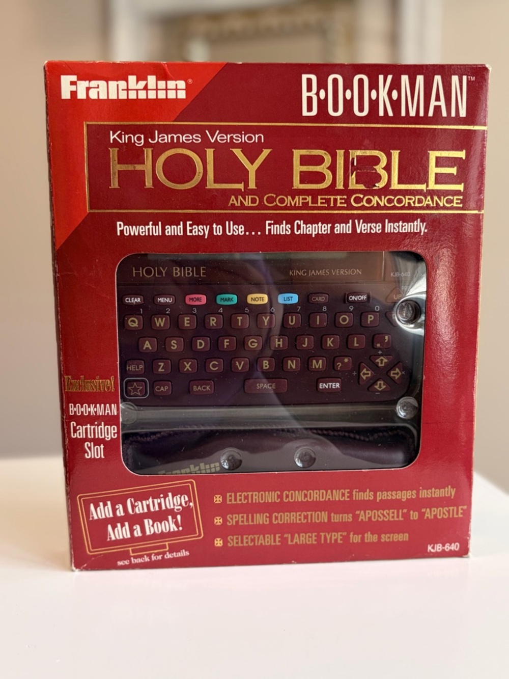 Franklin Bookman King James Version Holy Bible -